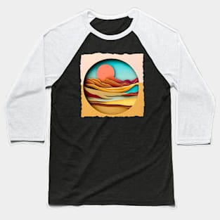 Sunrise Desert Baseball T-Shirt